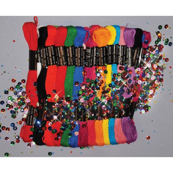Zenbroidery Embroidery Floss 36 Skein Kit