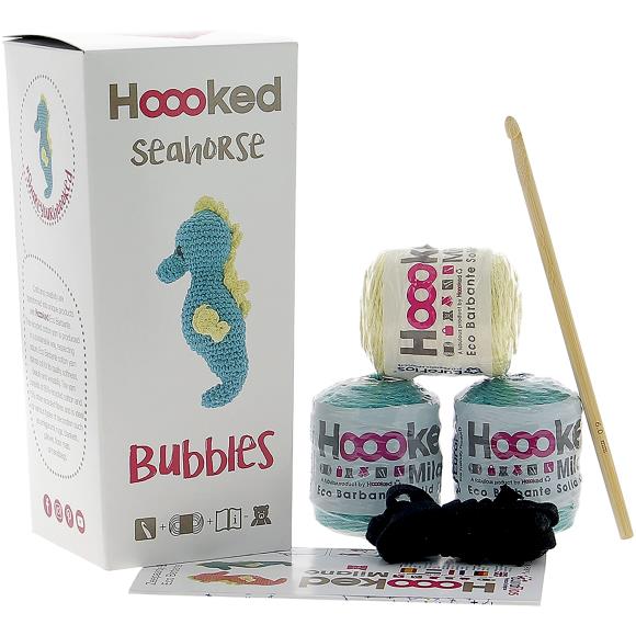 Sea Horse Crochet Kit - Hoooked