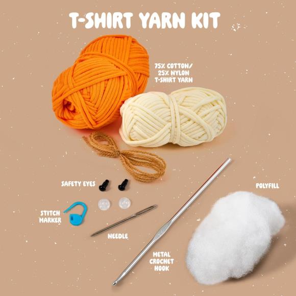 Bucilla Amigurumi Kit - Fox Crochet Kit