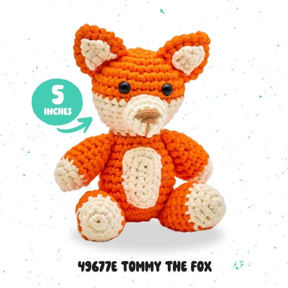 Bucilla Amigurumi Kit - Fox Crochet Kit