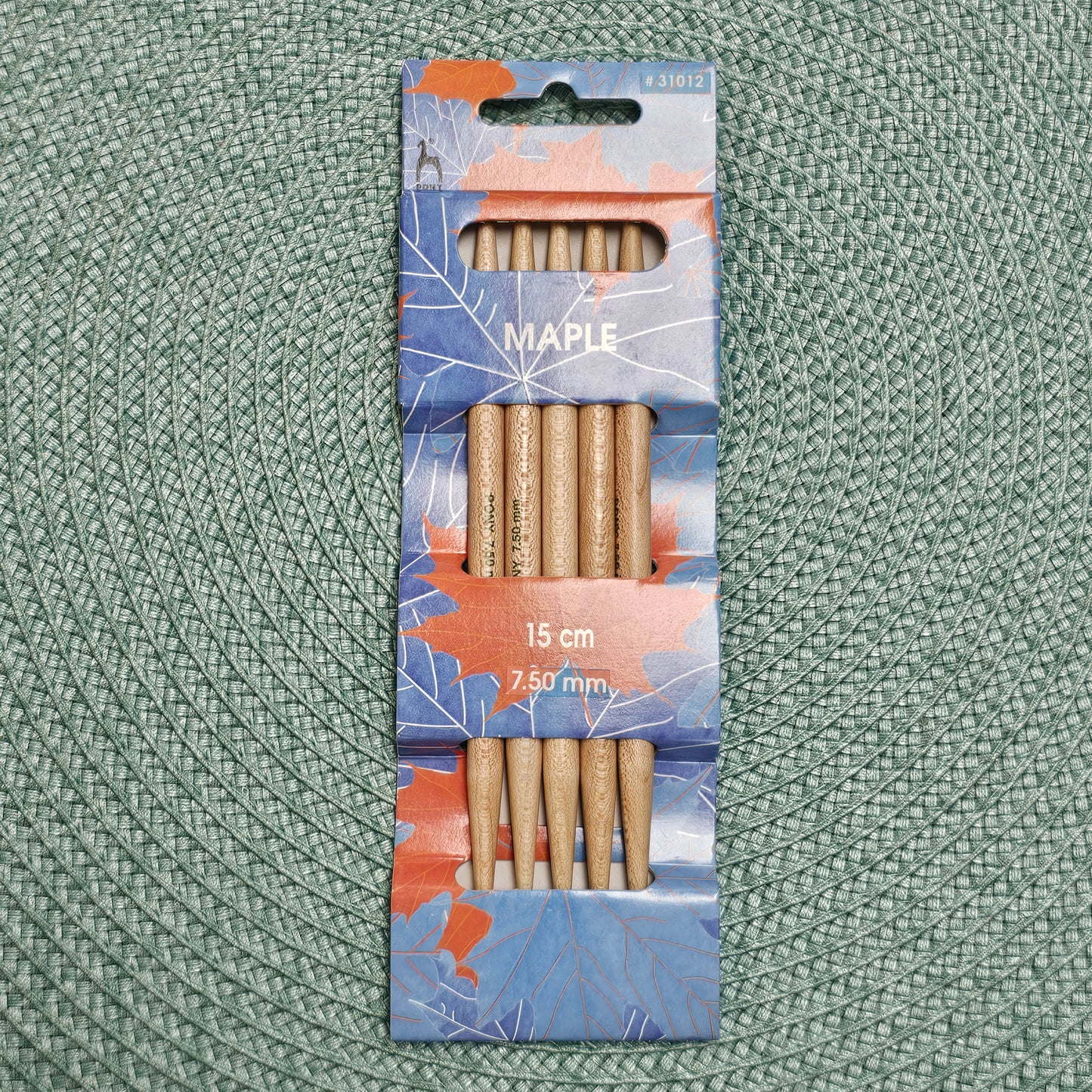 Maple DPN - Double Pointed Knitting Needles