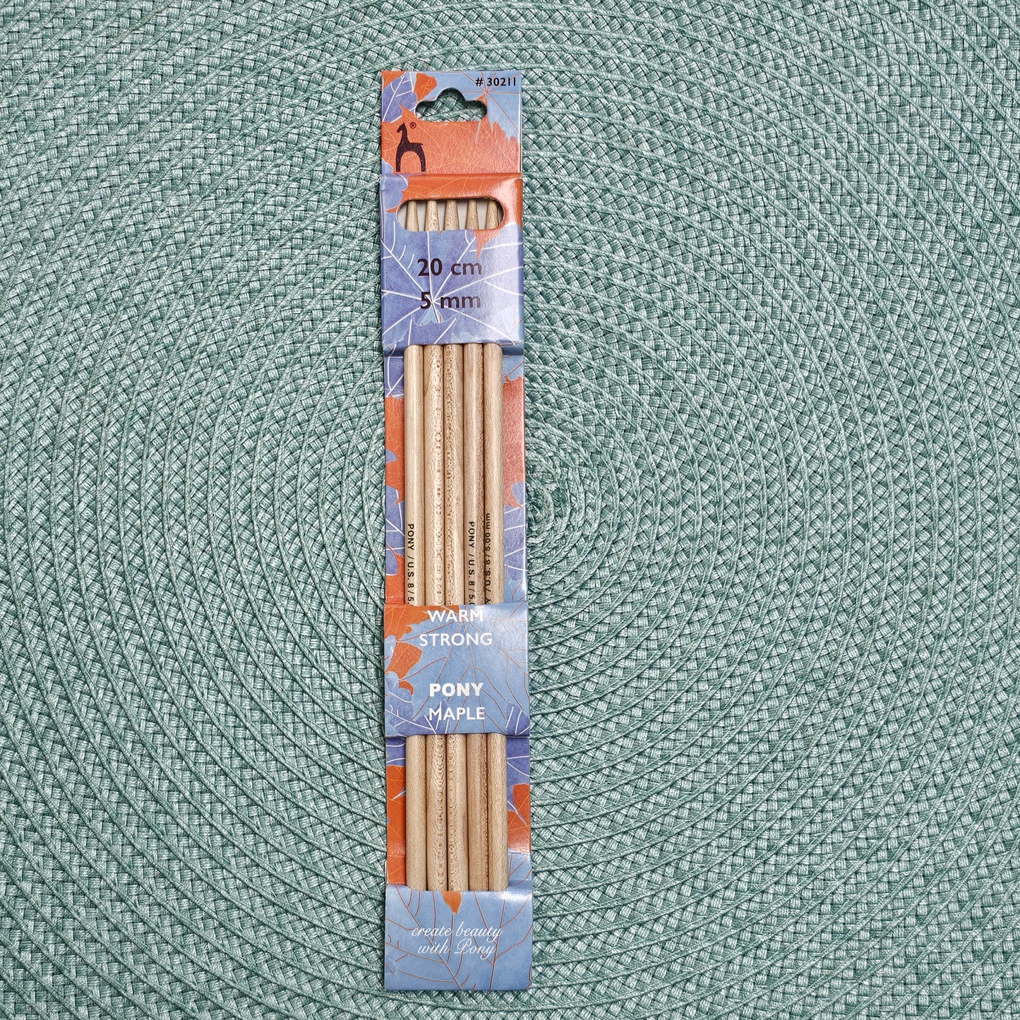 Maple DPN - Double Pointed Knitting Needles