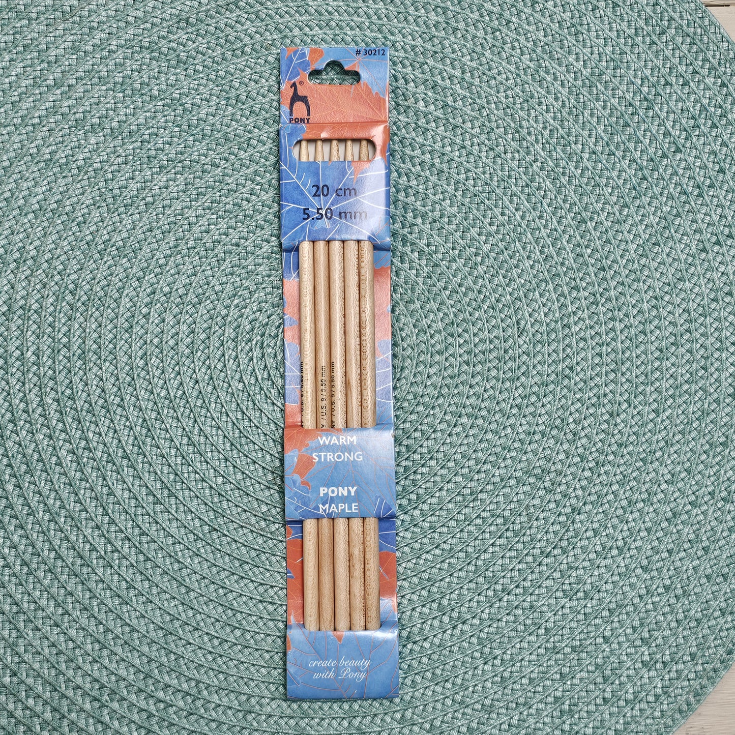 Maple DPN - Double Pointed Knitting Needles