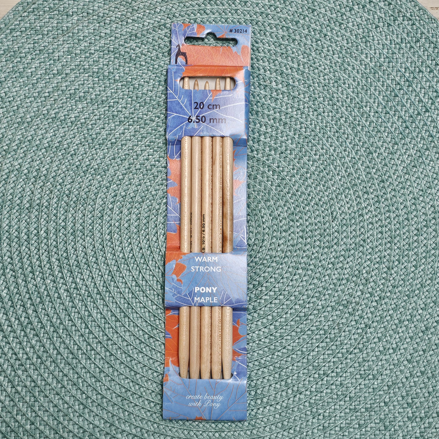 Maple DPN - Double Pointed Knitting Needles