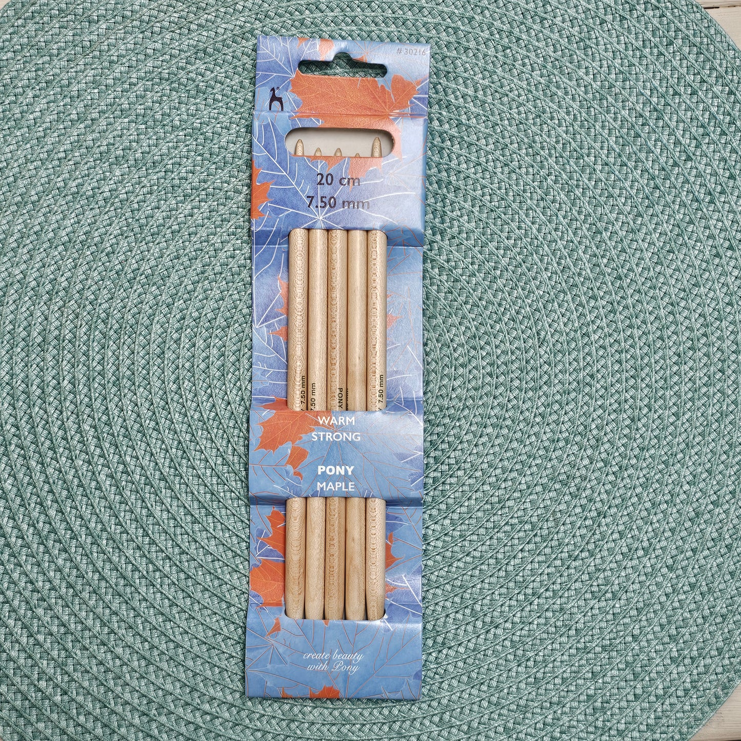 Maple DPN - Double Pointed Knitting Needles