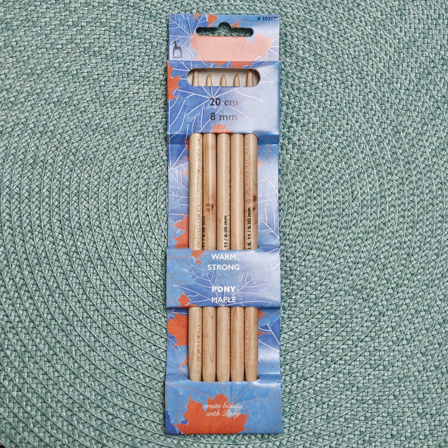 Maple DPN - Double Pointed Knitting Needles