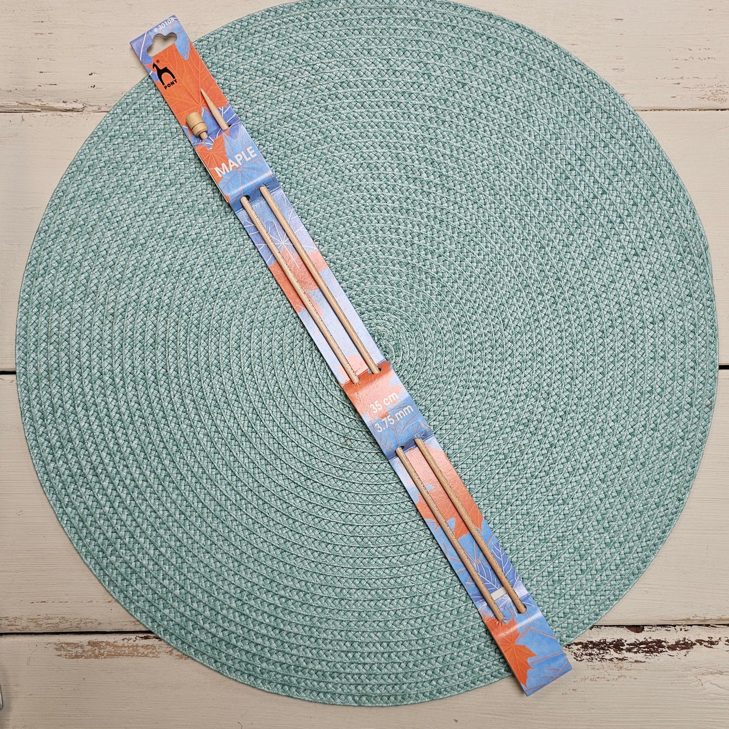 Maple Single Point Knitting Needles