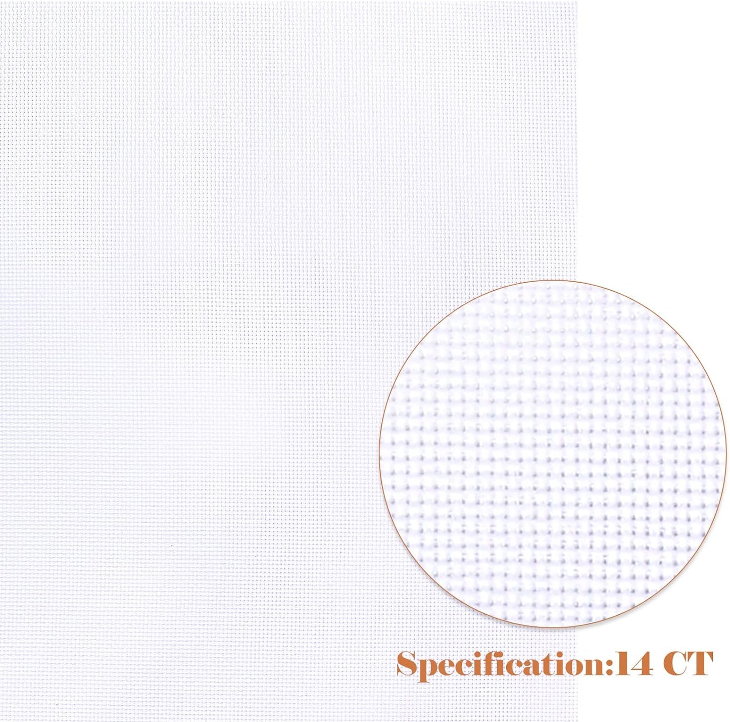 Aida Cloth 14 Count White 12" x 18"