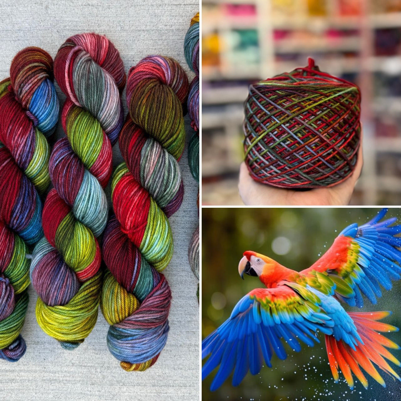 LYS Day 2025 - Macaw - Polka Dot Sheep