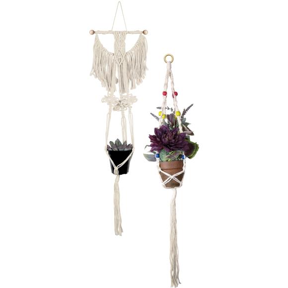 Planter Wall Hanging Macrame Kit