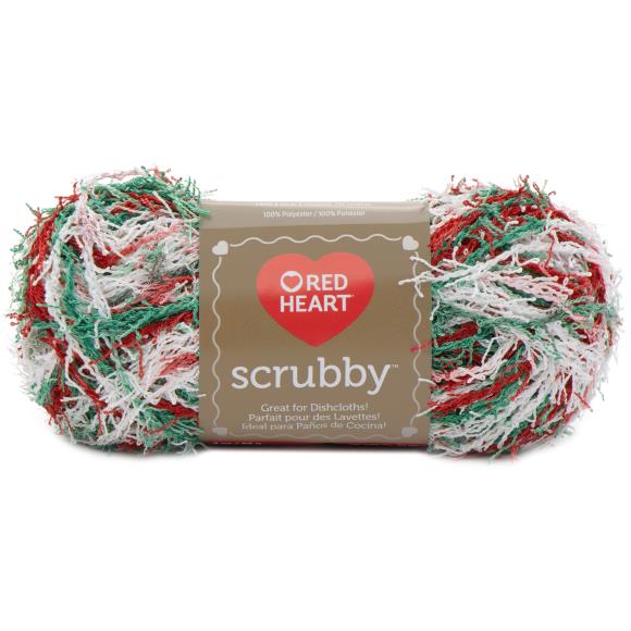 Red Heart Scrubby Cotton