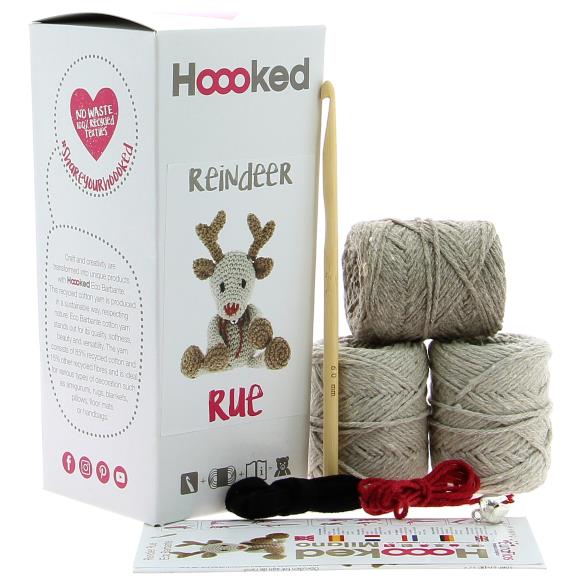 Reindeer Crochet Kit - Hoooked