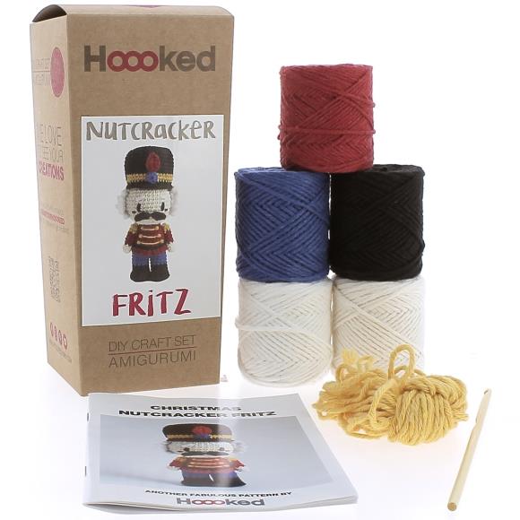 Nutcracker Crochet Kit - Hoooked