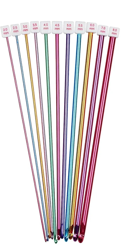 Tunisian Crochet Hooks - Straight OR Cable