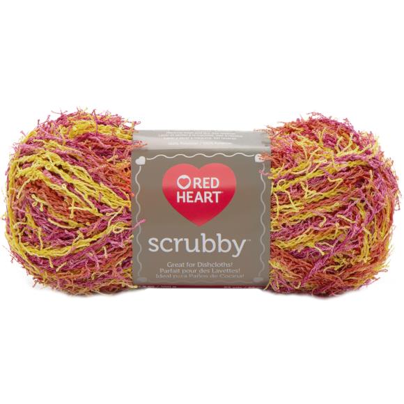 Red Heart Scrubby Cotton