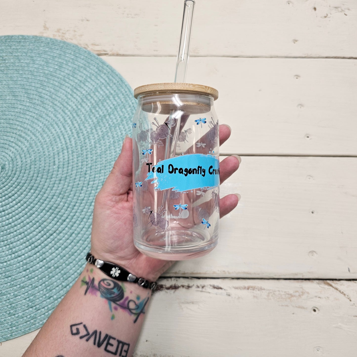 TDC 16 oz. Glass Can Cup