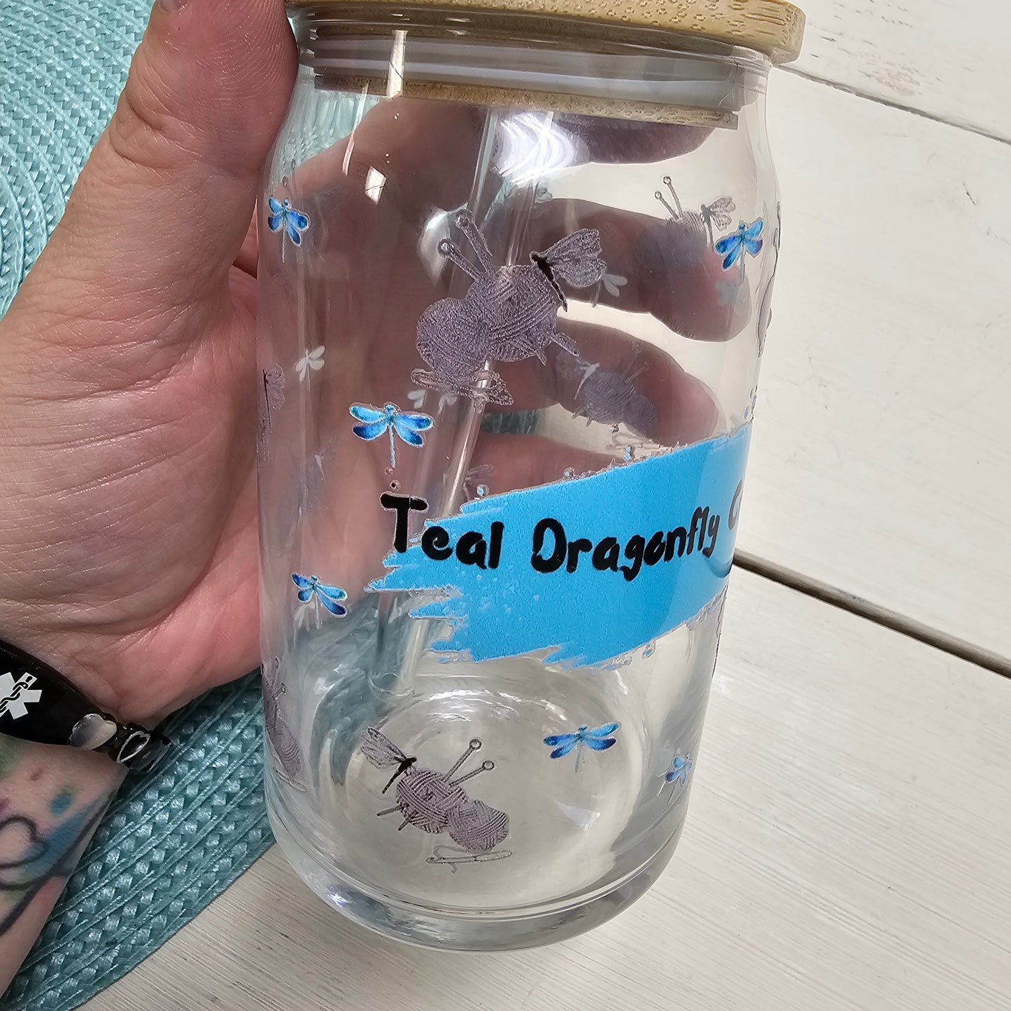 TDC 16 oz. Glass Can Cup