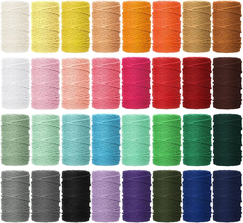 Macrame Cord - 4 Strand - 3mm